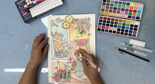 Watercolor Set for Beginners: 50 vs 100 vs 168 Colors