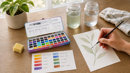 Wet on Dry Watercolor Technique: A Beginner's Guide to Crisp, Controlled Strokes