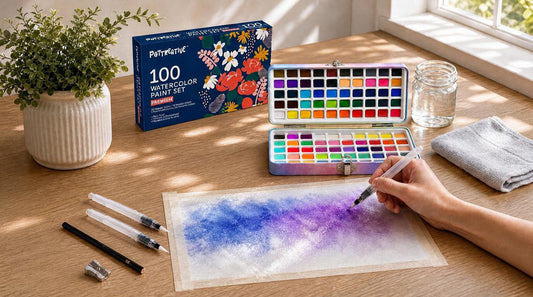 Wet on Wet Watercolor Technique: A Beginner's Guide to Soft Blends and Blooms