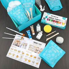 Air Dry Clay Kit for Adults & Beginners